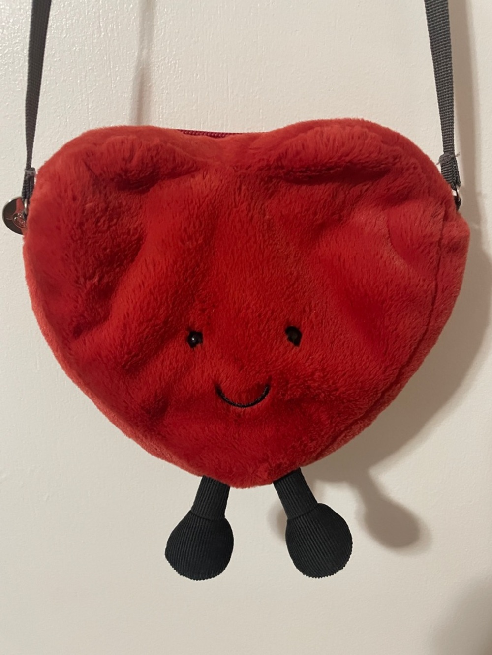 Jellycat Retired Red Heart Amuseable Bag